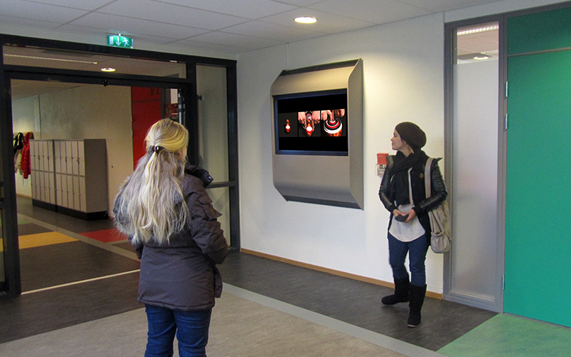 Dancing Hands, Public Screens, Stavanger, Norway